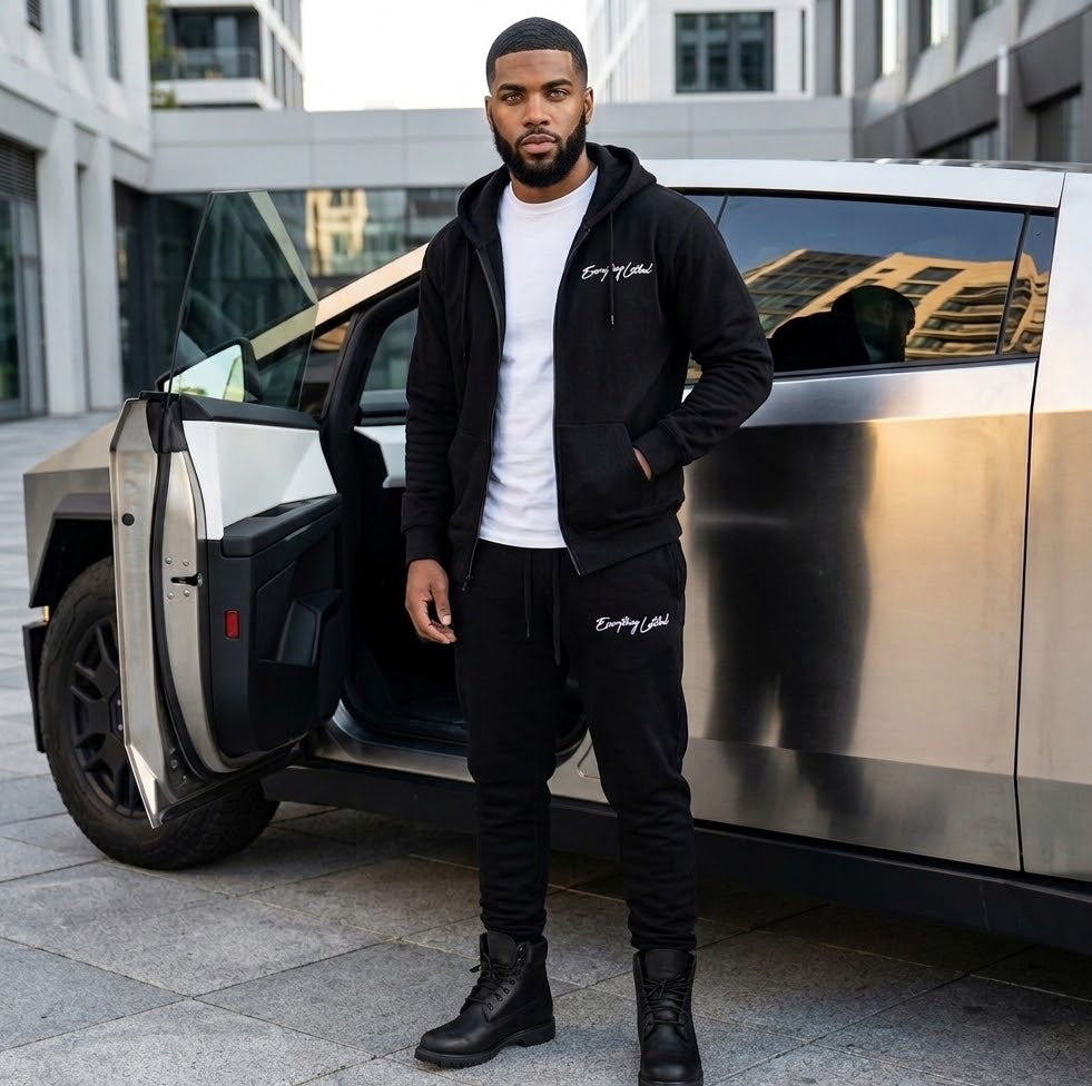 Logo Zip Up Sweatsuit