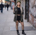 Camo Jacket w/ Cross Logo