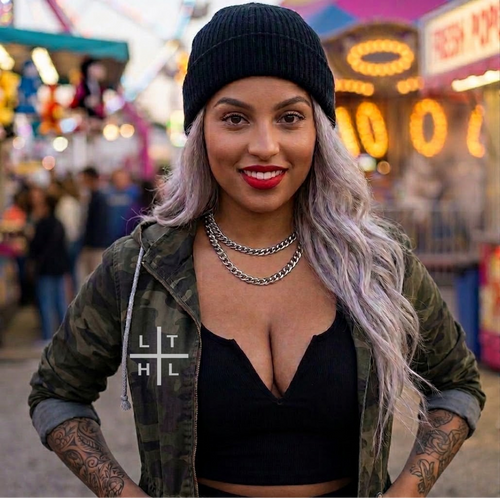 Camo Jacket w/ Cross Logo