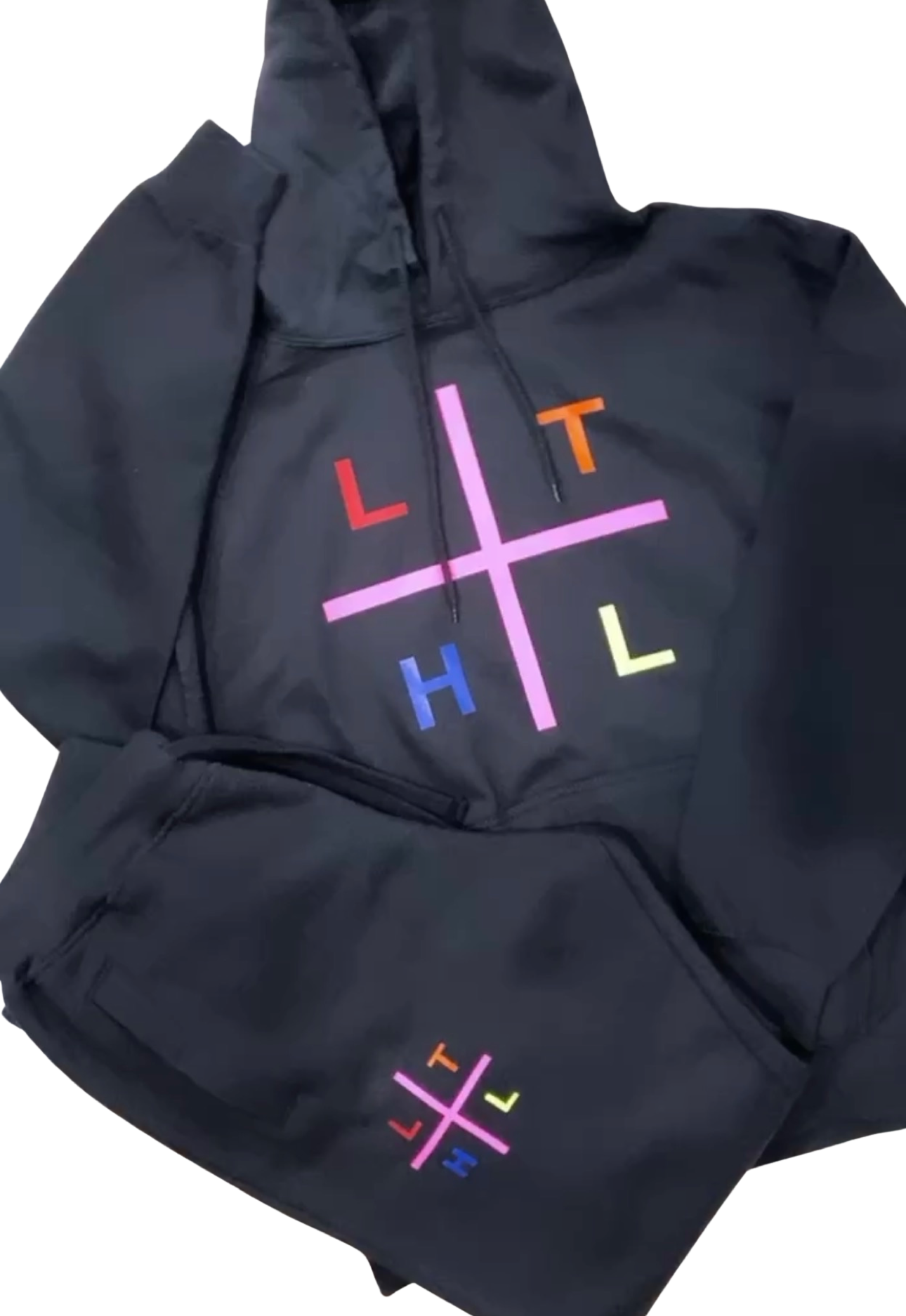 Rainbow Crossed Logo Sweatsuit